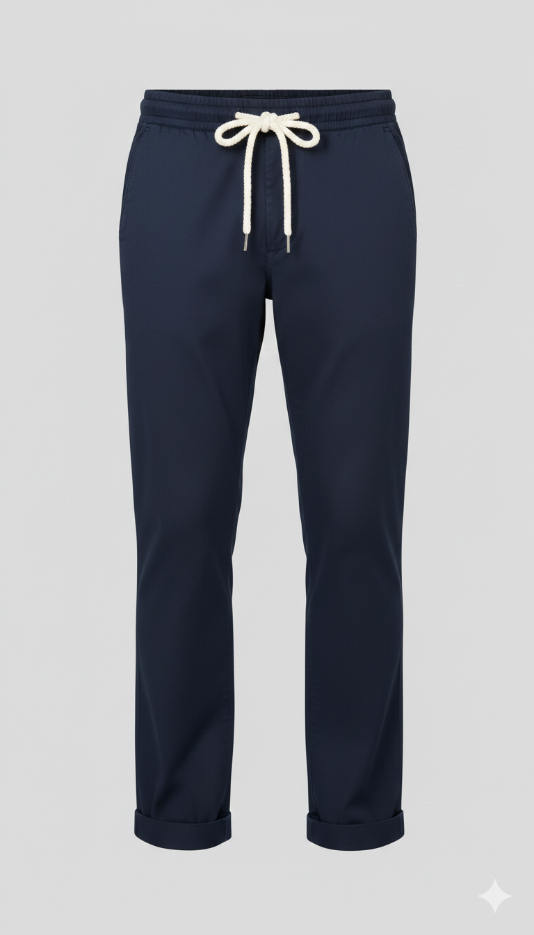 Navy blue chino